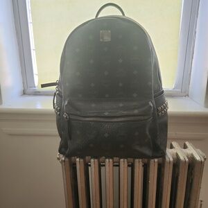 MCM Black Backpack